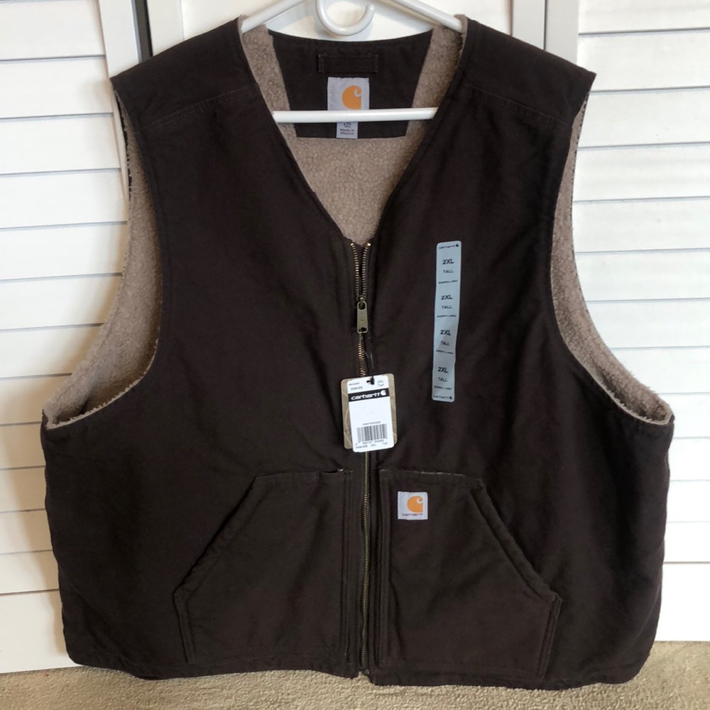 Carhartt Brown Vest